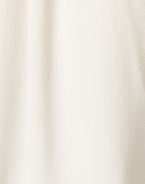 Fabric image - Eileen Fisher - Bone White Silk Georgette Crepe Top