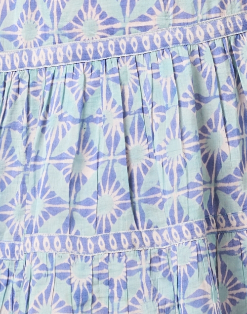 Fabric image - Bell - Pia Blue Print Skirt 