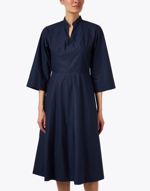 Front image - Seventy - Navy Cotton Dress