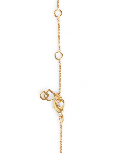 Back image - Dean Davidson - Green Amethyst Gold Pendant Necklace