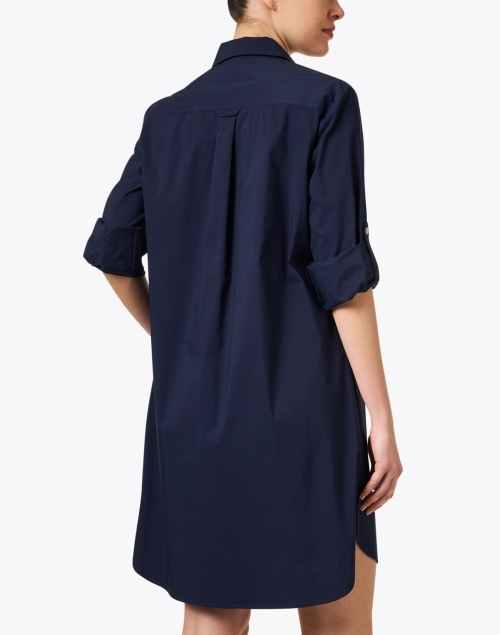 Back image - Finley - Alex Navy Shirt Dress
