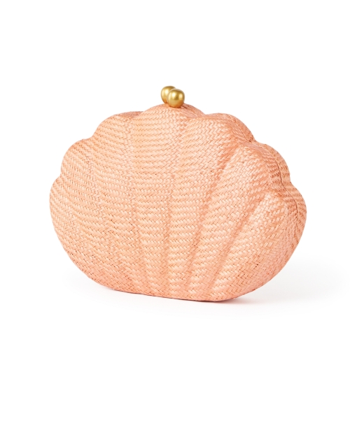 Front image - Rafe - Katie Coral Shell Clutch