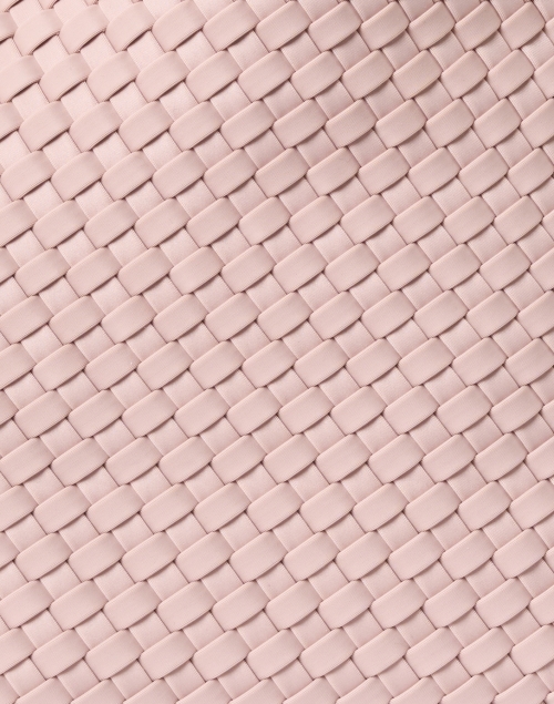 Fabric image - Naghedi - St. Barths Medium Shell Pink Woven Handbag