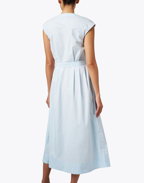 Back image - A.P.C. - Willow Blue Cotton Dress
