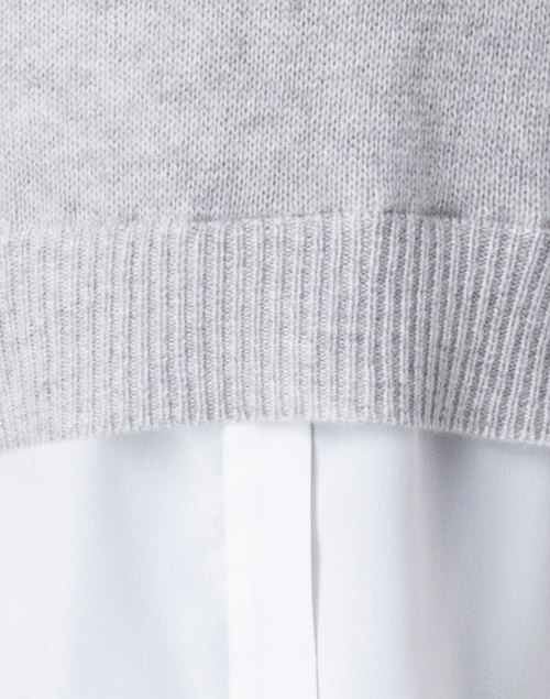 Fabric image - Brochu Walker - Vail Grey Sweater with White Underlayer