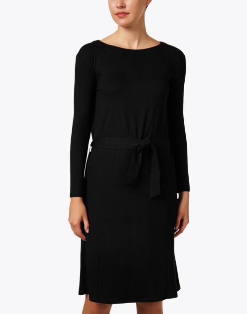 Front image - Majestic Filatures - Black Soft Touch Dress