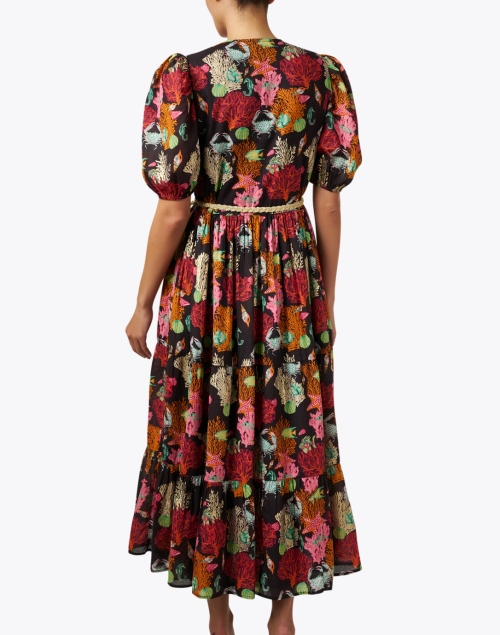 Back image - Jude Connally -  Jordana Multi Print Cotton Dress