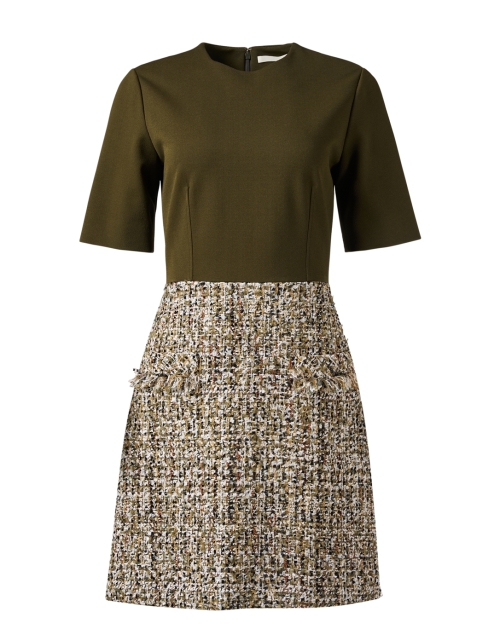 Product image - Jason Wu Collection - Olive Green Tweed Dress
