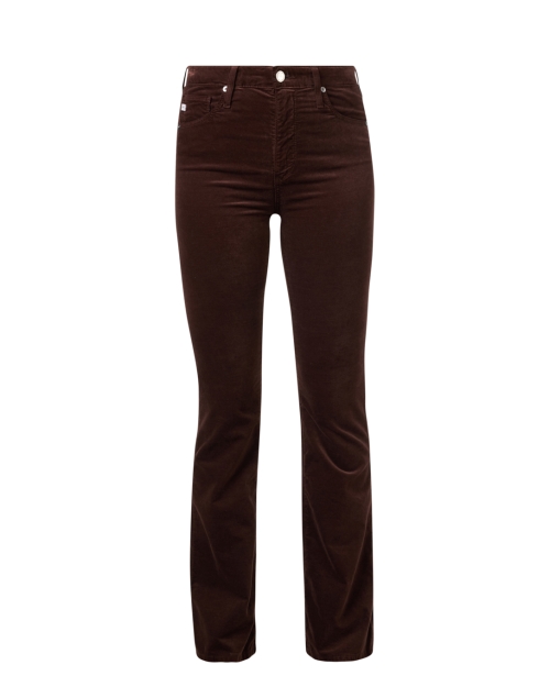 Product image - AG Jeans - Farrah Brown Velvet Bootcut Jean