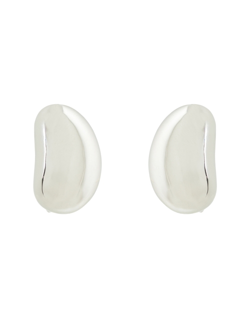 Product image - Ben-Amun - Silver Bean Clip Earrings