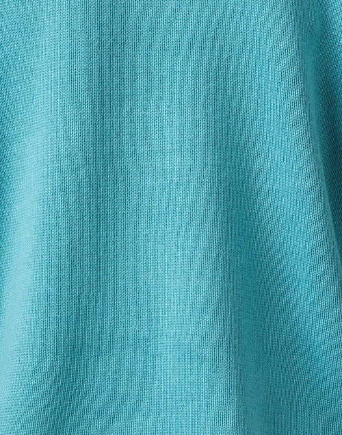 Fabric image - Eileen Fisher - Blue Cotton Blend Sweater