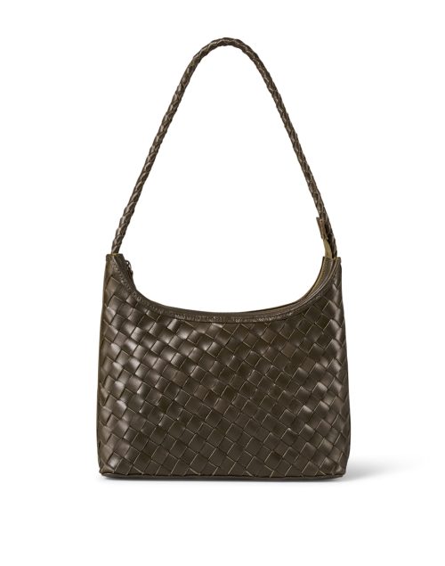 Product image - Bembien - Marni Olive Green Woven Leather Shoulder Bag
