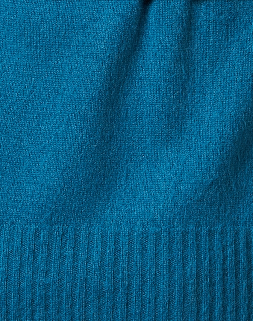 Fabric image - Max Mara Leisure - Blue Wool Belted Cardigan
