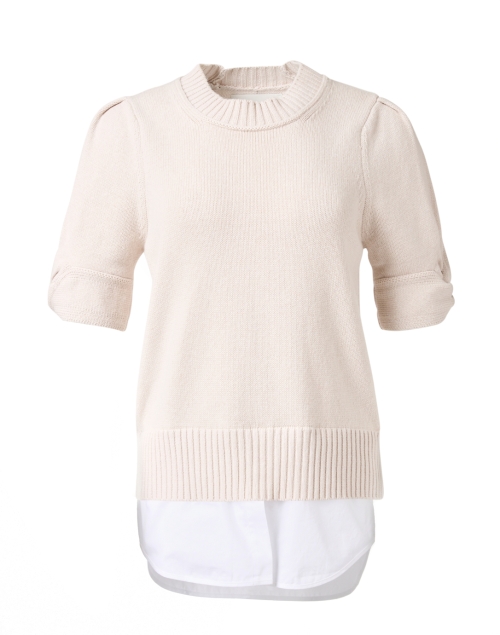 Product image - Brochu Walker - Emmet Beige Sweater with White Underlayer