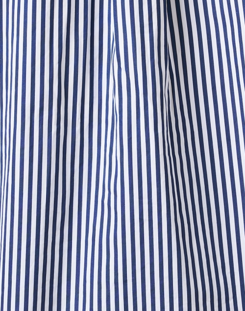 Fabric image - Frank & Eileen - Joedy Blue and White Stripe Poplin Shirt