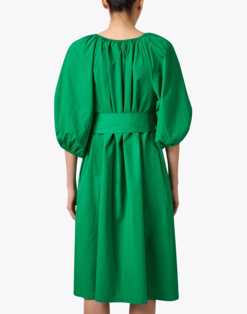Back image - Frances Valentine - Bliss Green Cotton Dress