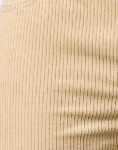 Fabric image - Piazza Sempione - Beige Stretch Corduroy Pants