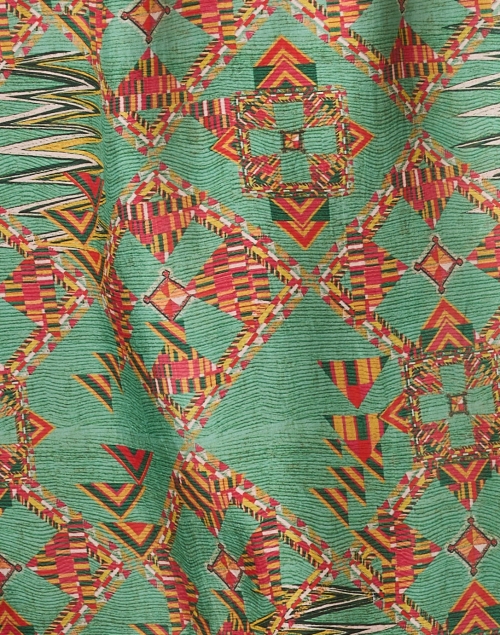 Fabric image - Chufy - Jimmy Green Print Dress