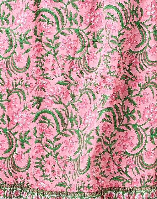 Fabric image - Pink City Prints - Arianna Pink Floral Print Dress