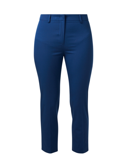 Product image - Weekend Max Mara - Cecco Navy Stretch Cotton Slim Pant