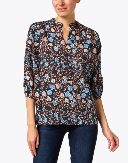 Front image - Ro's Garden - Marcia Multi Floral Print Top