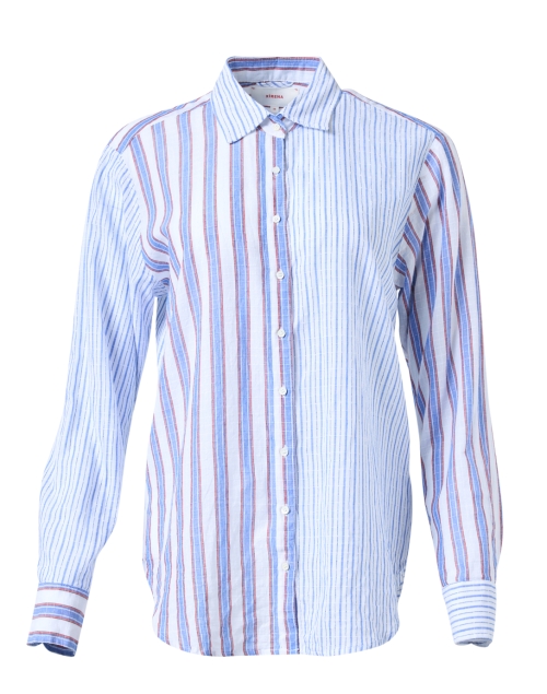 Product image - Xirena - Beau Blue Stripe Shirt