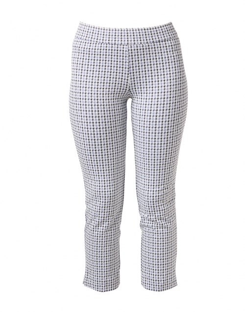 Product image - Avenue Montaigne - Brigitte Blue Houndstooth Pull On Pant