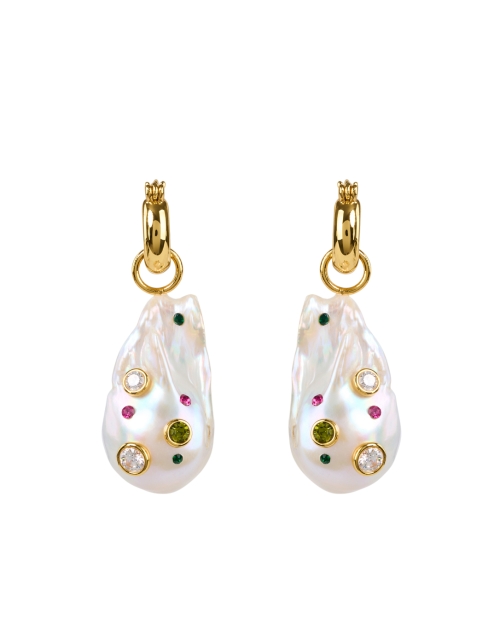 Product image - Lizzie Fortunato - Multi Crystal Pearl Drop Earrings