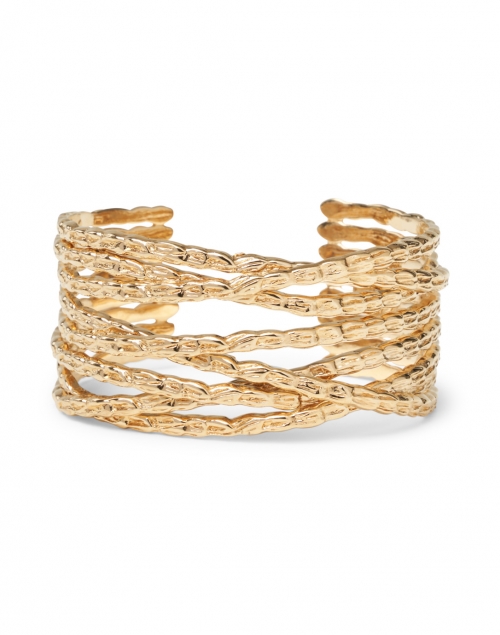 Product image - Gas Bijoux - Gold Braided Cuff Bracelet