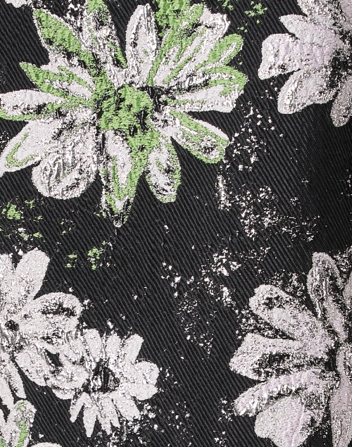 Fabric image - Stine Goya - Kiana Black Metallic Print Jacket