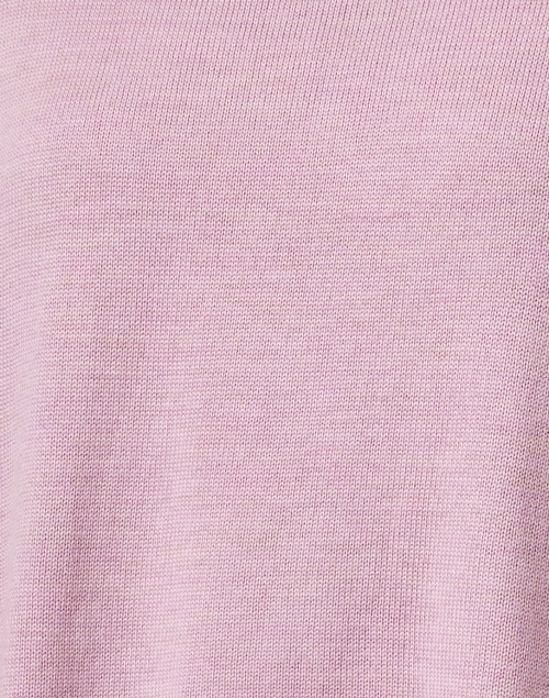 Fabric image - Eileen Fisher - Lilac Wool Turtleneck Sweater