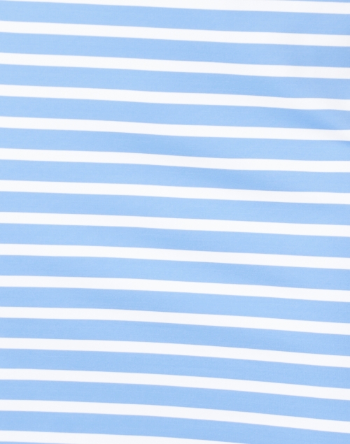 Fabric image - Saint James - Propriano Blue and White Striped Jersey Dress