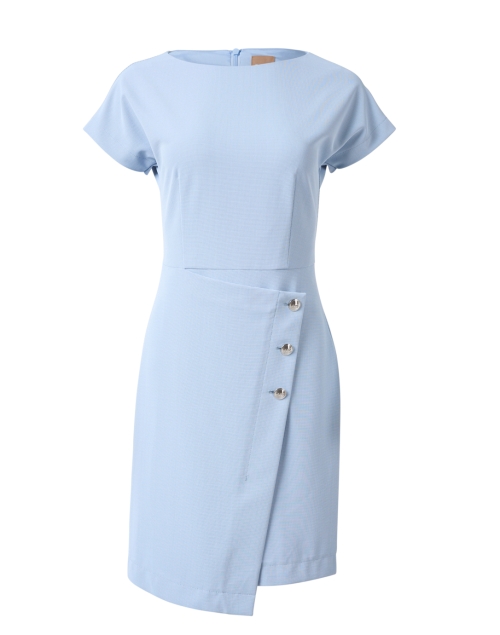 Product image - BOSS Hugo Boss - Datera Light Blue Wrap Skirt Dress
