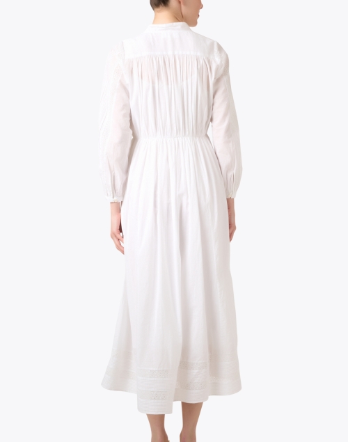 Back image - Xirena - Charlotte White Cotton Dress