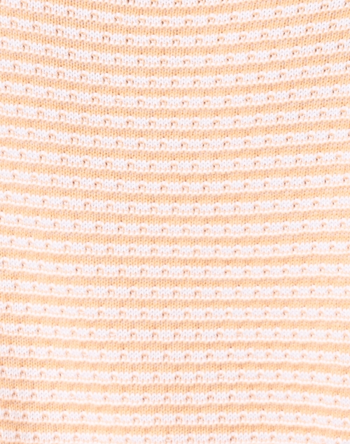 Fabric image - Kinross - Orange Cotton Textured Fringe Pullover