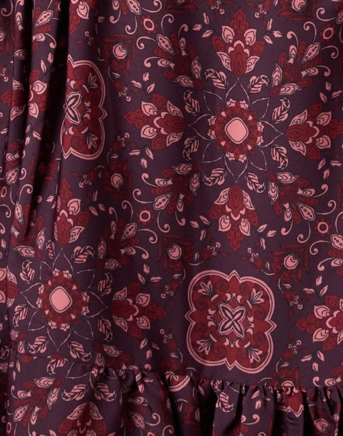 Fabric image - Kobi Halperin - Andrea Pink and Purple Printed Dress
