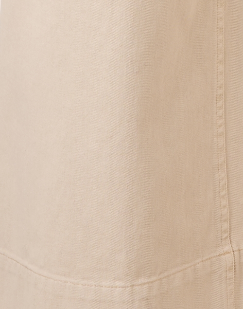 Fabric image - Apiece Apart - Merida Beige Cotton Pant