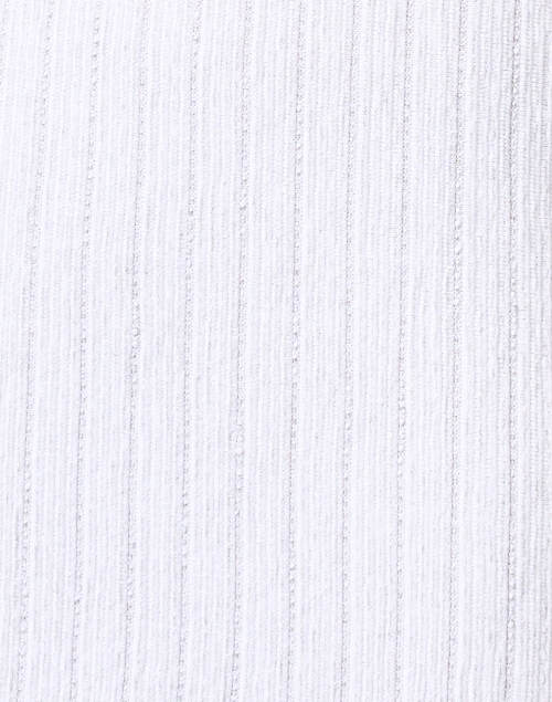 Fabric image - Amina Rubinacci - Malika White Lurex Shift Dress