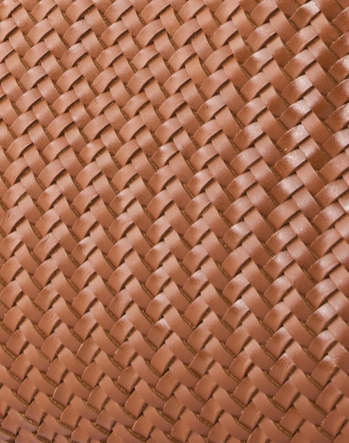 Fabric image - Bembien - Gabine Brown Woven Leather Bag