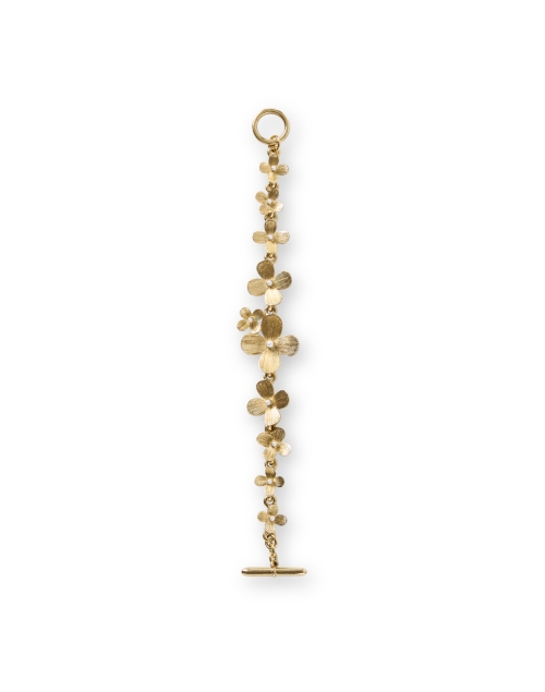 Front image - Oscar de la Renta - Gold Hydrangea Bracelet