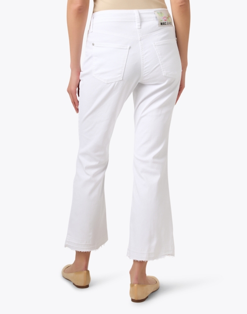 Back image - MAC Jeans - Dream White Kick Flare Jean