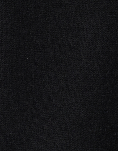 Fabric image - White + Warren - Black Essential Cashmere Cardigan