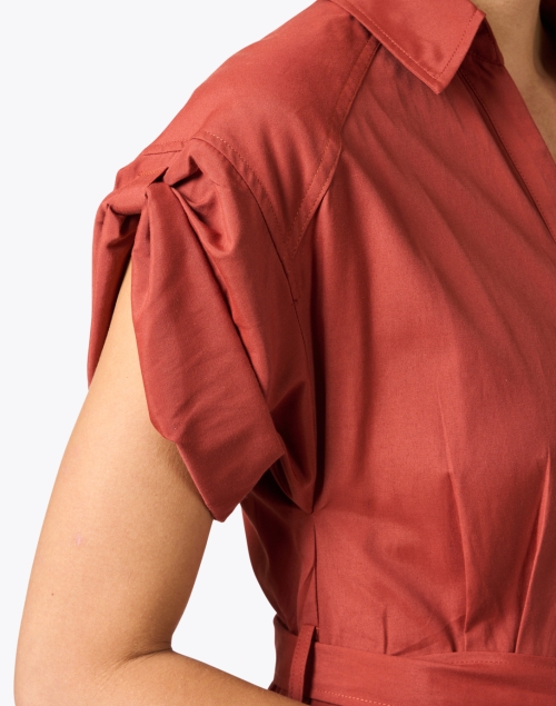 Extra_1 image - Brochu Walker - Fia Tuscan Red Shirt Dress 