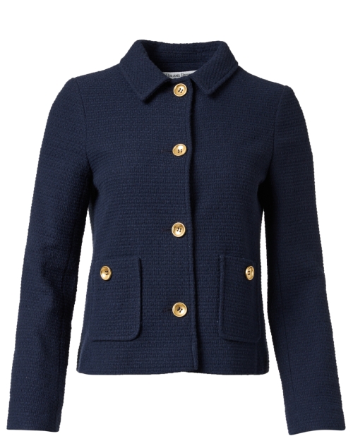 Product image - Helene Berman - Greta Navy Gold Button Jacket