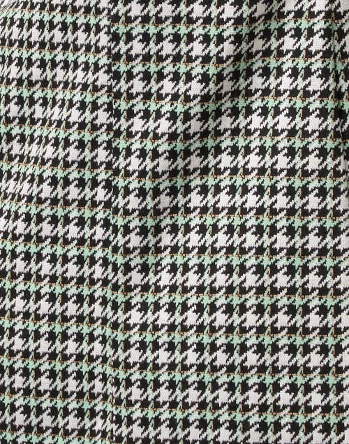 Fabric image - Marc Cain - Black and White Multi Houndstooth Stretch Blazer