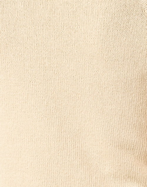 Fabric image - Ecru - Beige Cotton Knit Tank
