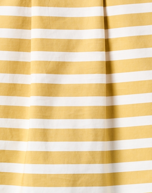 Fabric image - Ines de la Fressange - Noa Yellow and White Stripe Blouse