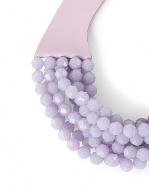 Fabric image - Fairchild Baldwin - Bella Soft Lilac Multistrand Necklace
