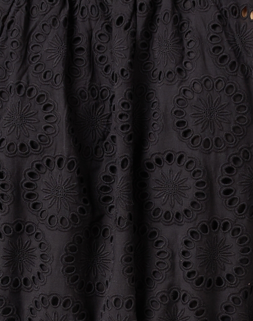 Fabric image - Figue - Bria Black Cotton Lace Dress