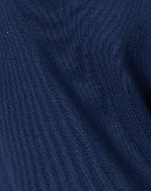 Fabric image - Kinross - Navy Cotton Cashmere Cardigan